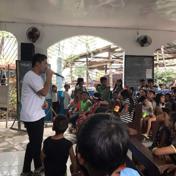 Groupe de jeunes de Nazareth. Philippines