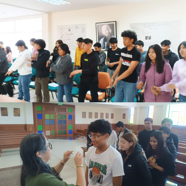 The 16th, 43 young people from Ambato, Puyo and Guaranda met to learn about the work to be done in the Holy Week Missions. We worked on each of the liturgies and finished with the Eucharist and sending forth, with the imposition of the cross.