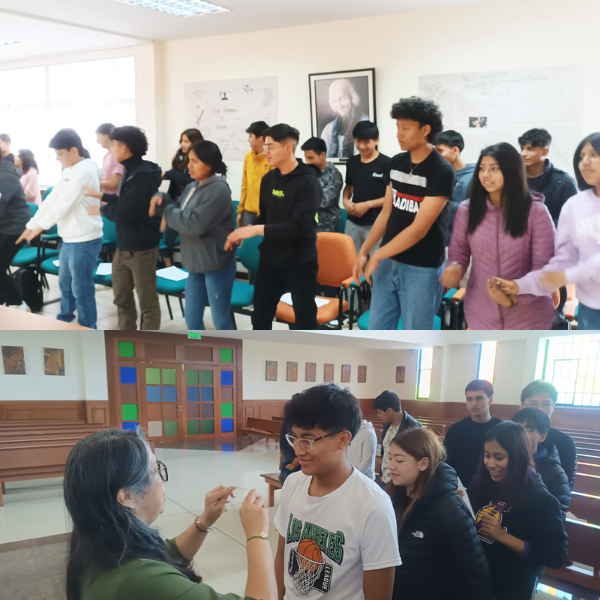 No sábado, dia 16, 43 jovens de Ambato, Puyo e Guaranda se reuniram para aprender sobre o trabalho a ser feito nas missões da Semana Santa. Trabalhamos em cada uma das liturgias e terminamos com a Eucaristia e o envio, com a imposição da cruz.