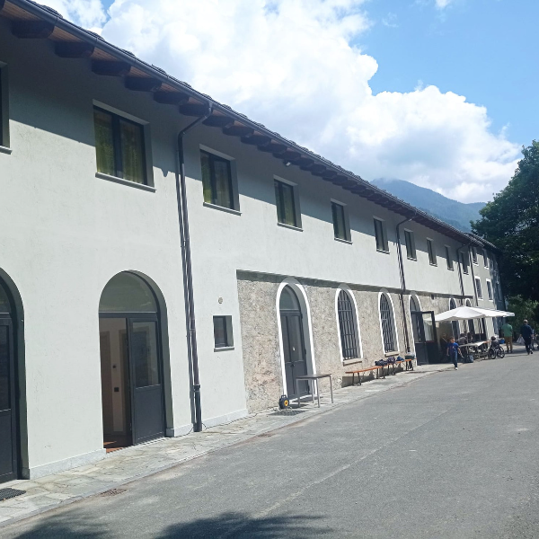 On Saturday 27 May 2023, the blessing of the premises of the Casa Alpina Sacra Famiglia took place in Challant Saint Anselme, Aosta.